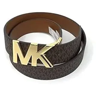 Michael Kors Signature Reversible Buckle 558732 Gürtel, Braun, M - M