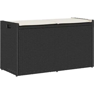 vidaXL Outdoor-Sitzbank 100 x 0 x 0 cm Schwarz