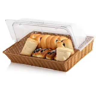 Mahlzeit Brotkorb Kunststoff Beige/Braun