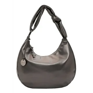 TAMARIS Christa Hobo Bag Kunstleder Darksilver