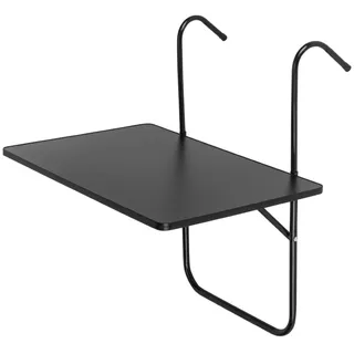 LIVARNO Balkon Hängetisch Klapptisch Tisch höhenverstellbar Anthrazit 60x40 cm