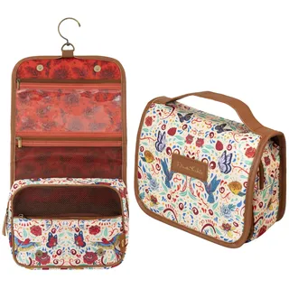 Grupo Erik Kosmetiktasche Klein Frida Kahlo - Vielfältige Kulturtasche Damen - Wasserdichter Kulturbeutel Herren - Praktische Waschtasche Damen