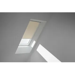 VELUX Verdunkelungsrollo DKL MK06 1085SWL 118 x 0 cm Hellbeige/Weiß