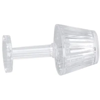 Cryfokt Kristall-Diamant-Tischlampe, Starke Lichtdurchlässigkeit für Schlafzimmer und Arbeitszimmer, Mini-Kristall-Tischlampe, Wasserdicht, Batteriebetrieben, für, Kunststoff, Farbe: Transparent,