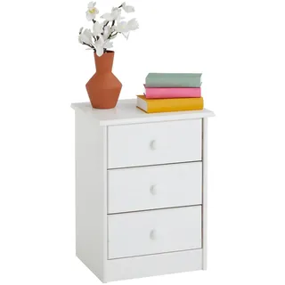 Idimex Nachtschrank Rondo 43 x 58 x 35 cm Weiß