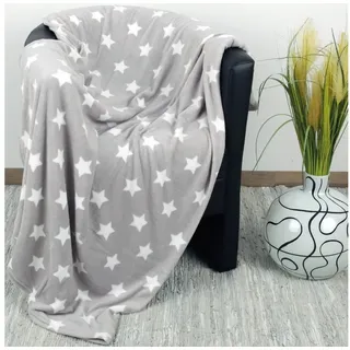 BestLivings Kuscheldecke 180 x 220 cm Hellgrau