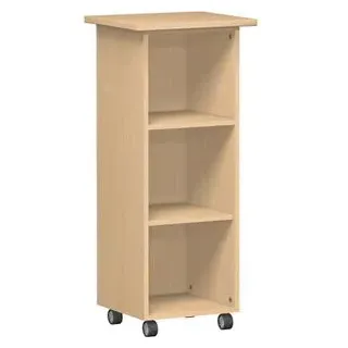 Geramöbel Flex Bürowagen buche 3 Ebenen 40,0 x 45,0 x 117,0 cm
