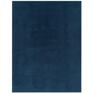 TT Home Kurzflorteppich 140 x 200 cm Blau