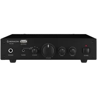 Monacor SA-100 Stereo-Verstärker 2 x 50W