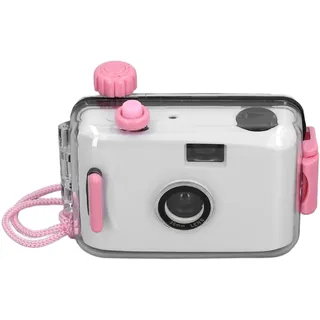 35 mm Filmkamera, Wiederverwendbare Retro Filmkamera mit Wasserdichtem Gehäuse, Niedliche Point and Shoot 35 mm Filmkamera für Jungen und Mädchen, Schwimmen, Schnorcheln, Surfen