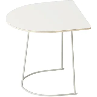 Muuto Airy Beistelltisch, half size, weiß