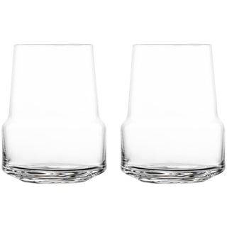 ZWIESEL GLAS Serie LEVEL Weißweinbecher Weißweinglas Tumbler 2 Stück Inhalt 378 ml