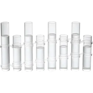 Cpolebev Blumenvase mit Scharnier, Verschiedene Höhen, Reagenzglas-Anzuchtstation Aus Glas, für die Innendekoration