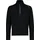 Fleece Sweat nero-bianco 56