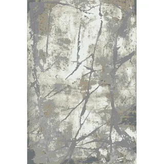 Webteppich Ibiza, Braun, Grau, Textil, Abstraktes, rechteckig, 200x290 cm, ISO 9001, Bsci, Oeko-Tex® Standard 100, leicht zusammenrollbar, pflegeleicht, in verschiedenen Größen erhältlich, für Fußbodenheizung geeignet, Teppiche & Böden, Teppiche, Webteppiche