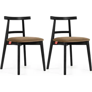 Konsimo Holzstuhl LILIO beige