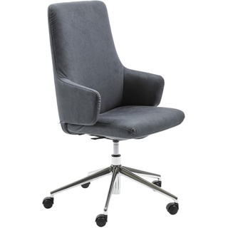 Stressless Home-Office-Sessel Laurel, Schwarz, Textil, Drehkreuz, 72x100x72 cm, Lederauswahl, Stoffauswahl, Typenauswahl, Wippfunktion, Sitzfläche 360° drehbar, inklusive Armlehnen, Arbeitszimmer, Bürostühle, Drehstühle