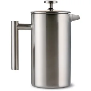 Tchibo - Siebstempelkanne 900 ml - silber