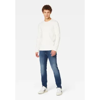 Tapered-fit-Jeans MAVI "CHRIS", Herren, Gr. 28, Länge 32, blau (used comfort), 99% Baumwolle, 1% Elasthan, normal lang, Jeans, Tapered Jeans