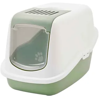 Nobby Katzentoilette Nestor 56x39x38,5 cm Grün/Weiß