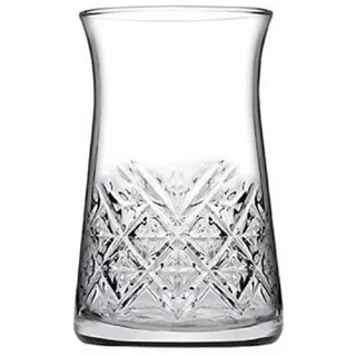 Pasabahce Teeglas 42891 Timeless 6x Set Türkische Teegläser Gläser Teeglas Cay Bardagi, 6-tlg.