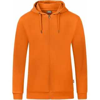 Jako Organic Kapuzenjacke Damen orange 36
