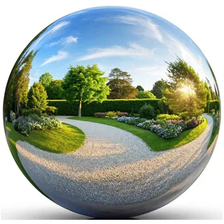 Intergarden Dekokugel Ø 20 cm grau