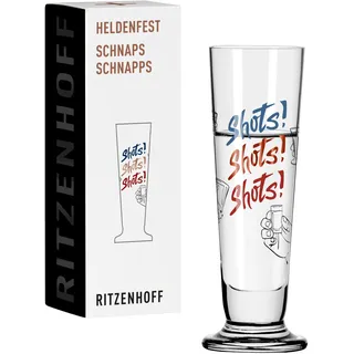 RITZENHOFF Heldenfest Schnapsglas #16 von E. Sprenger-Pieper H24