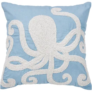 Done. CUSHION SEALIFE OCTOPUS 45 x 45 cm Blau