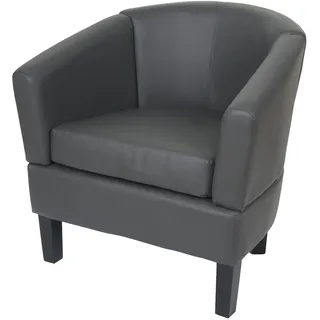 Mendler Lounge-Sessel HWC-O17 Kunstleder 0 x 0 x 0 cm Grau