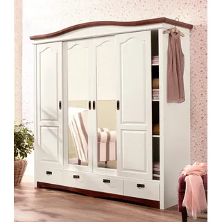 OTTO home Konrad 202 x 207 x 64 cm weiß/kirschbaumfarben