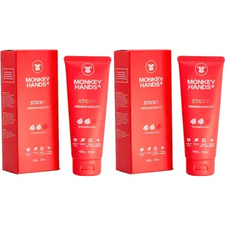 Monkey Hands Gel Grip | Handgrip | erhöht den Griff | Innovatives FlüssigMagnesit | Ideal für Pole Dance, Calisthenics, Ringe, Gewichte, Gymnastik und Fitnessstudio | Vegan | 3 Haftstufen