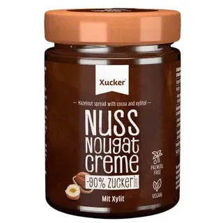 Nuss-Nougat Creme mit Xylit (300g)