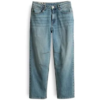 Opus Damen Tapered | Lissie City Tapered Jeans aus aus Dry Indigo® Mid Rise Light Dirty Blue, 40 L26 - 40W / 26L