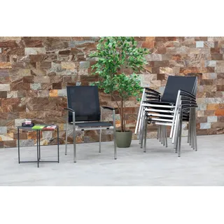 ACAMP Auris Stapelsessel 80 x 120 x 150 cm grau 6 St.