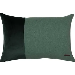Esprit Kissenbezug Harp 38 x 58 cm Polyester Grün Dunkelgrün