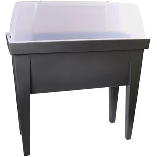 Jelenia Plast Hochbeet mit Deckel 80 x 88 x 40 cm Anthrazit