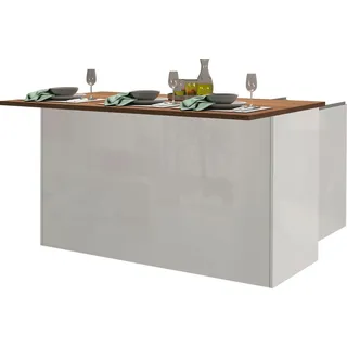 kochstation Kücheninsel »KS-Sole, Kücheninsel«, Breite 155 cm, 3 Türen weiß
