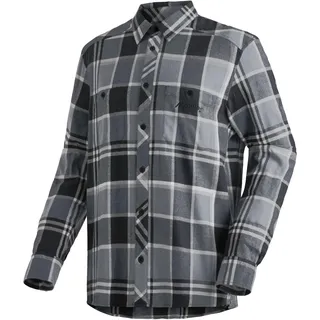 Maier Sports Predeal 2.0 M Flanellhemd Grey Check 54