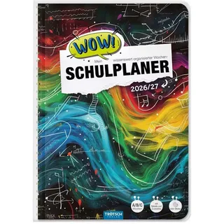 Trötsch Verlag TRÖTSCH - Schulplaner WOW Waves 26/27