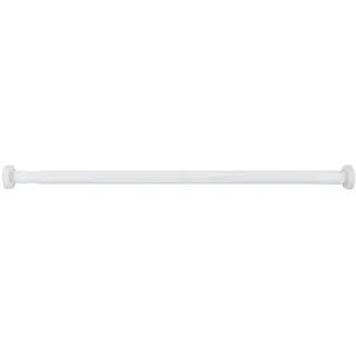 Wenko Duschvorhangstange Luz 70-115 cm weiß