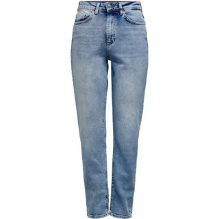 Only Veneda Life Mom Jeans - Light Blue Denim - M - 32