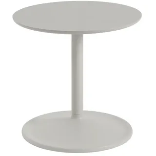 Muuto - Soft Beistelltisch, Ø 41 cm, H 40 cm, grau