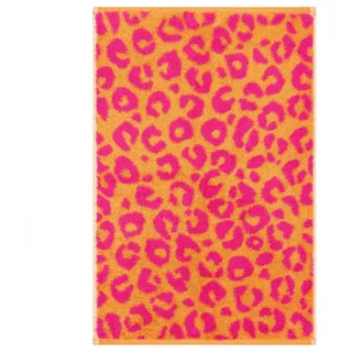 CAWÖ Two-Tone Leo Gästehandtuch 30 x 50 cm pink