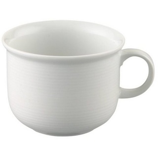 Thomas Porzellan Tasse Kaffee-Obertasse - TREND Weiß - 1 Stück, Porzellan, Porzellan, spülmaschinenfest und mikrowellengeeignet weiß