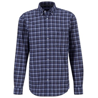FYNCH-HATTON Langarmhemd Premium Flannel Checks, B.D., 1/1 M