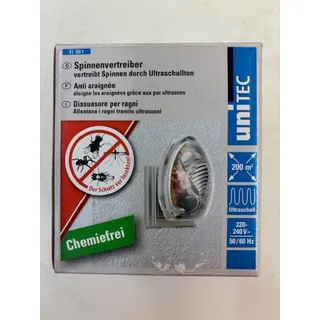 uniTEC 41 061 Spinnenvertreiber mit Ultraschallton 3 Watt