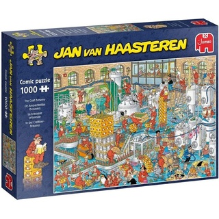 Jumbo 20065 - Jan van Haasteren, In der Craftbier-Brauerei, Comic-Puzzle, 1000 Teile
