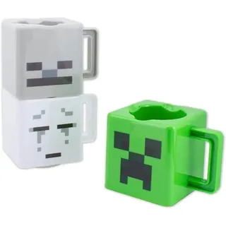 - Minecraft Stacking Coffee Mugs 3 pcs - Becher