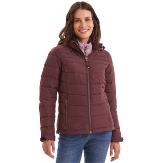 Steppjacke KILLTEC "Skane WMN Quilted JCKT A" Gr. 46, lila (pflaume) Damen Jacken Steppjacken